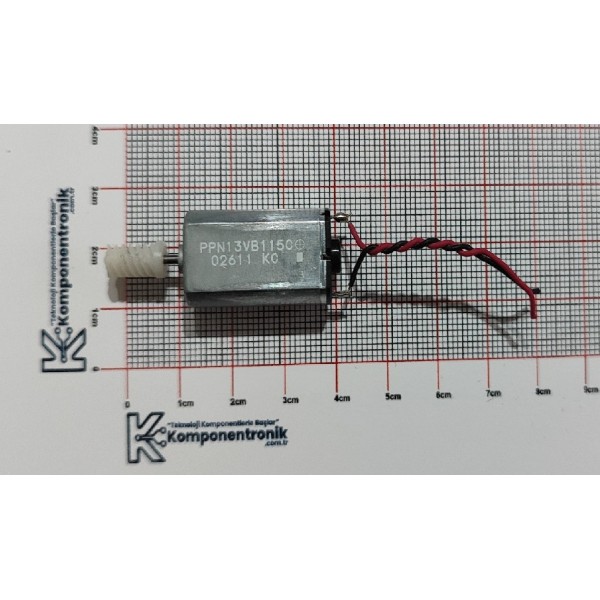 PPN13 Serisi DC Motor